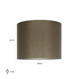 Lampenkap Geo cilinder 50Ø (Donna-21056-Geo Classic Big 9999 Black) van Richmond Interiors – Luxe comfort op maat van PureWonen. Vraag naar de beste prijs.