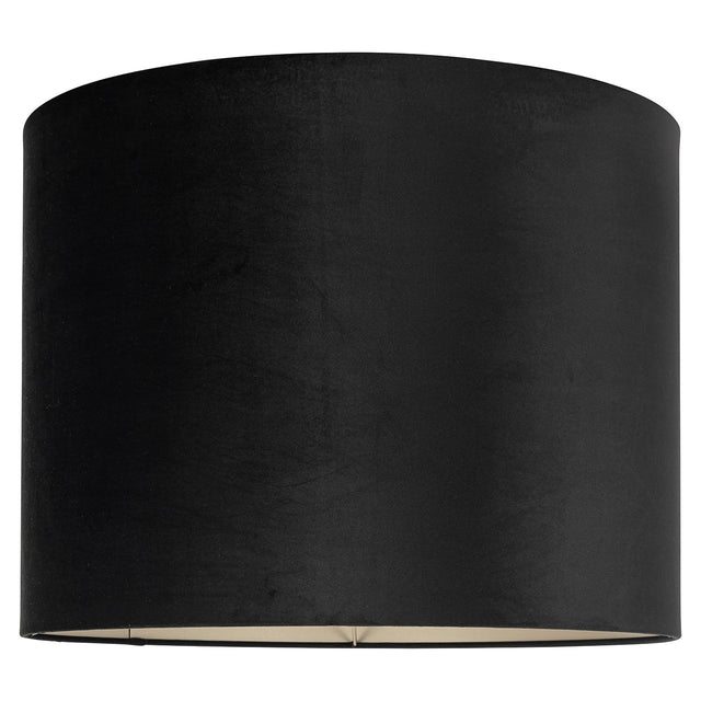 Lampenkap Maddy black velvet, cilinder (Black) van Richmond Interiors – Luxe comfort op maat van PureWonen. Vraag naar de beste prijs.