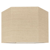 Lampenkap Sally sand linnen, extra groot zeshoekig (Sand) van Richmond Interiors – Luxe comfort op maat van PureWonen. Vraag naar de beste prijs.