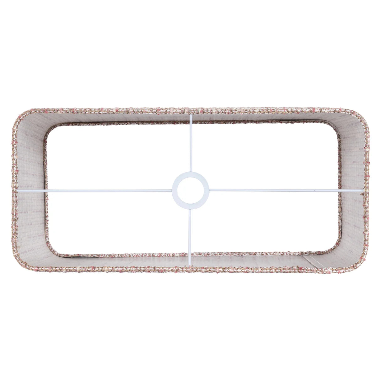 Lampenkap Live trendy rose rectangle large