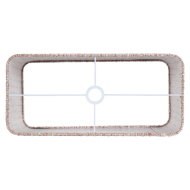 Lampenkap Live trendy rose rectangle large