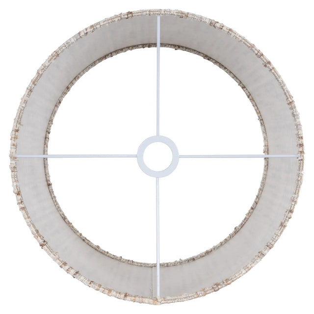 Lampenkap Filou cream coco 40Ø