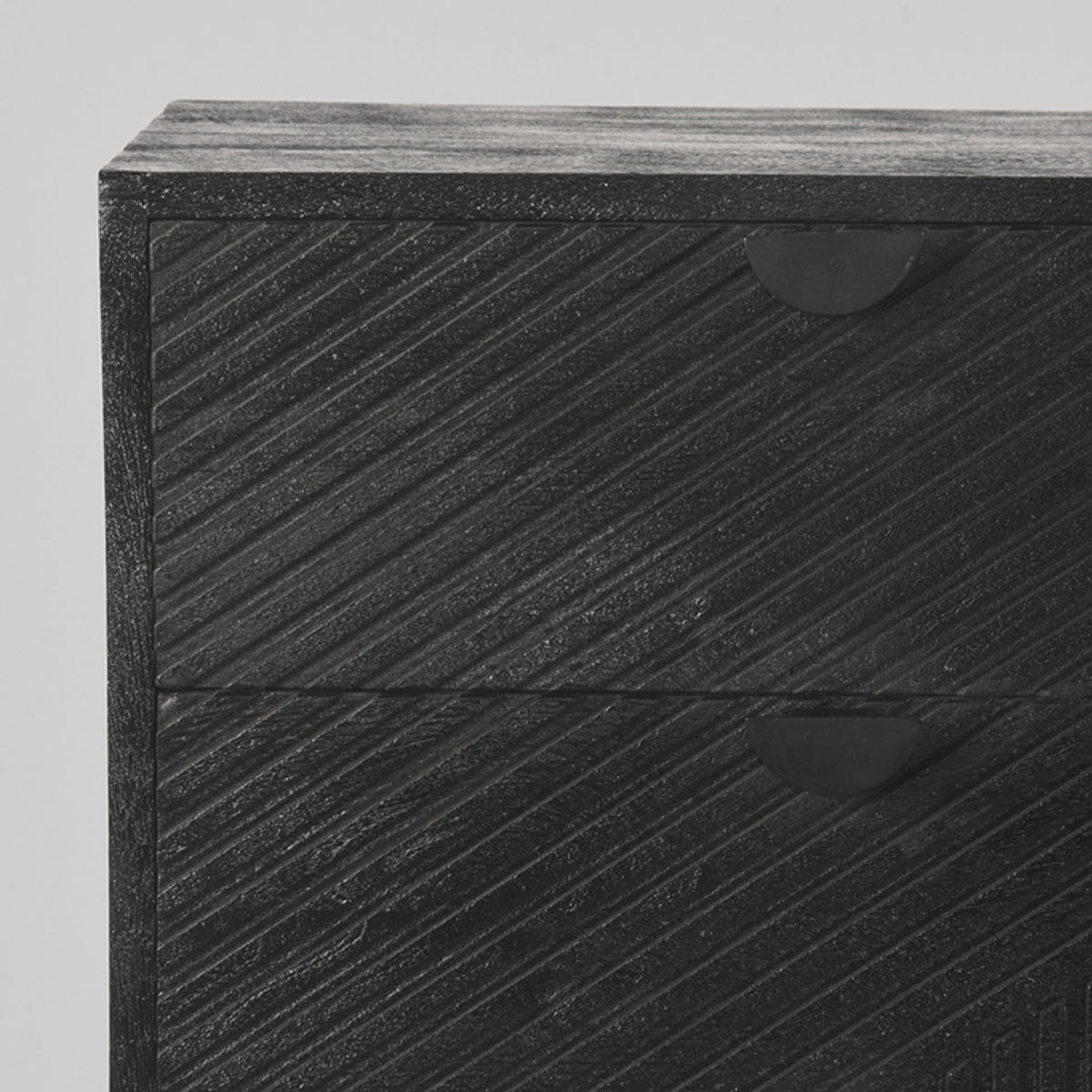 LABEL51 Ladekast Cotia - Zwart - Mangohout - Ladekast van LABEL51 – Luxe comfort op maat van PureWonen. Vraag naar de beste prijs.