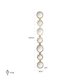 Spiegel Babice goud (Gold) van Richmond Interiors – Luxe comfort op maat van PureWonen. Vraag naar de beste prijs.