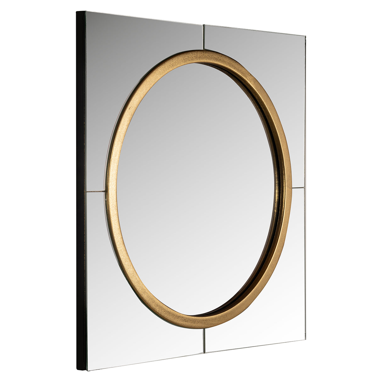 Spiegel Briana rond goud (Gold) van Richmond Interiors – Luxe comfort op maat van PureWonen. Vraag naar de beste prijs.