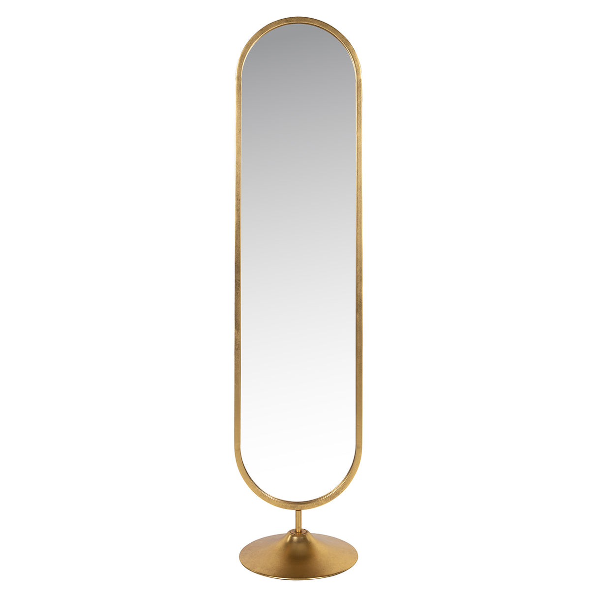 Spiegel Moya op standaard (Gold) van Richmond Interiors – Luxe comfort op maat van PureWonen. Vraag naar de beste prijs.