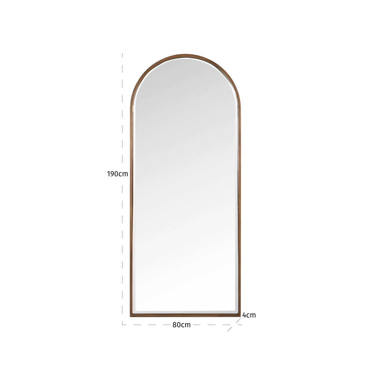 Spiegel Maylinn brushed gold van Richmond Interiors – Luxe comfort op maat van PureWonen. Vraag naar de beste prijs.