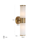 Wandlamp Charlize (Gold) van Richmond Interiors – Luxe comfort op maat van PureWonen. Vraag naar de beste prijs.