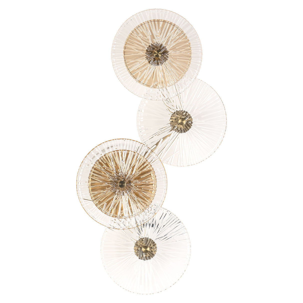 Wandlamp Linzi (Brushed Gold) van Richmond Interiors – Luxe comfort op maat van PureWonen. Vraag naar de beste prijs.