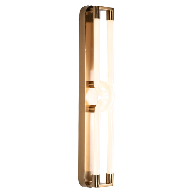Wandlamp Lysa (Brushed Gold) van Richmond Interiors – Luxe comfort op maat van PureWonen. Vraag naar de beste prijs.