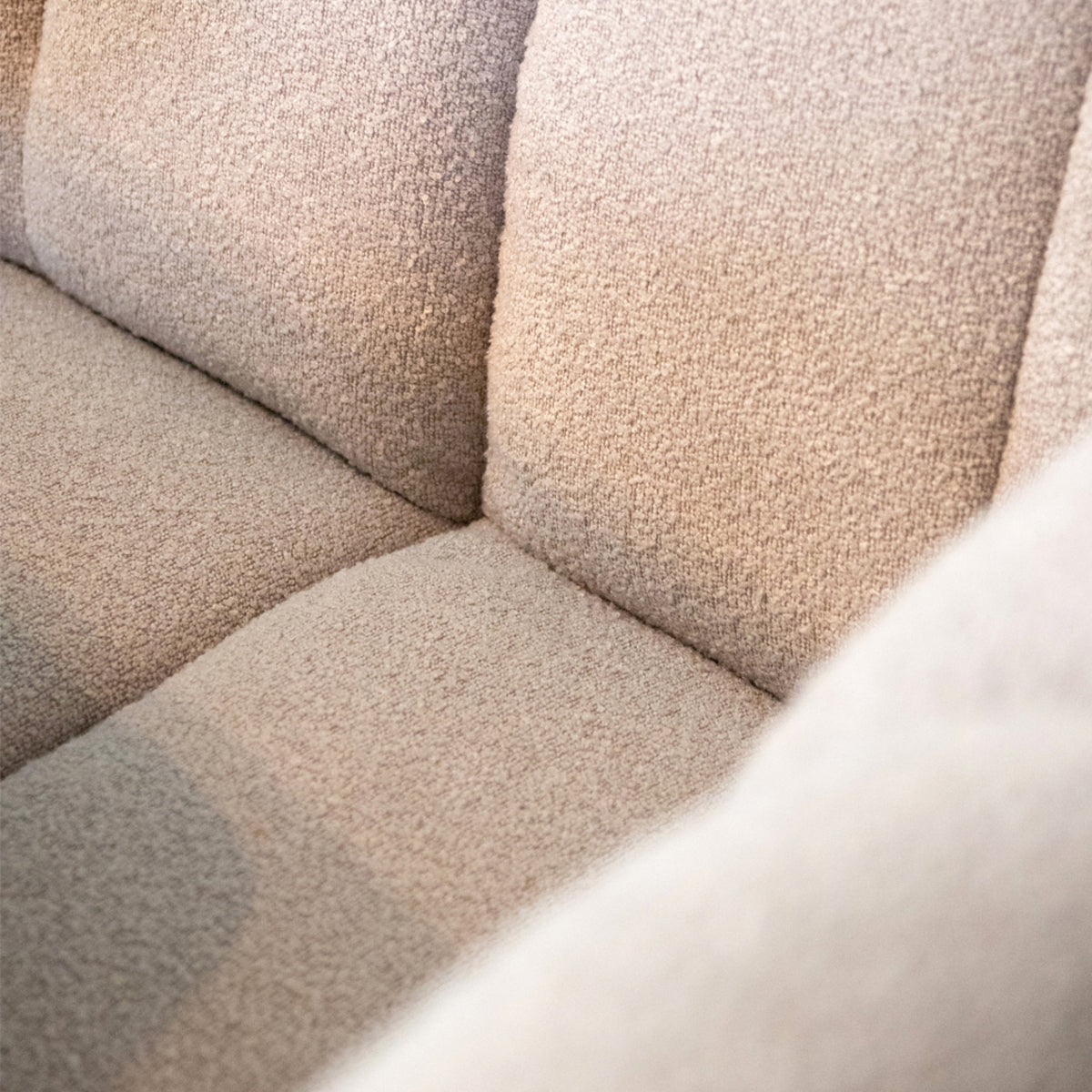 LABEL51 Eetkamerbank Modula - Naturel - Boucle - 3-Zits van LABEL51 – Luxe comfort op maat van PureWonen. Vraag naar de beste prijs.