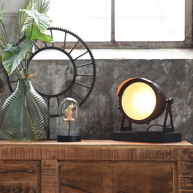 LABEL51 Tafellamp Cap - Zwart - Metaal