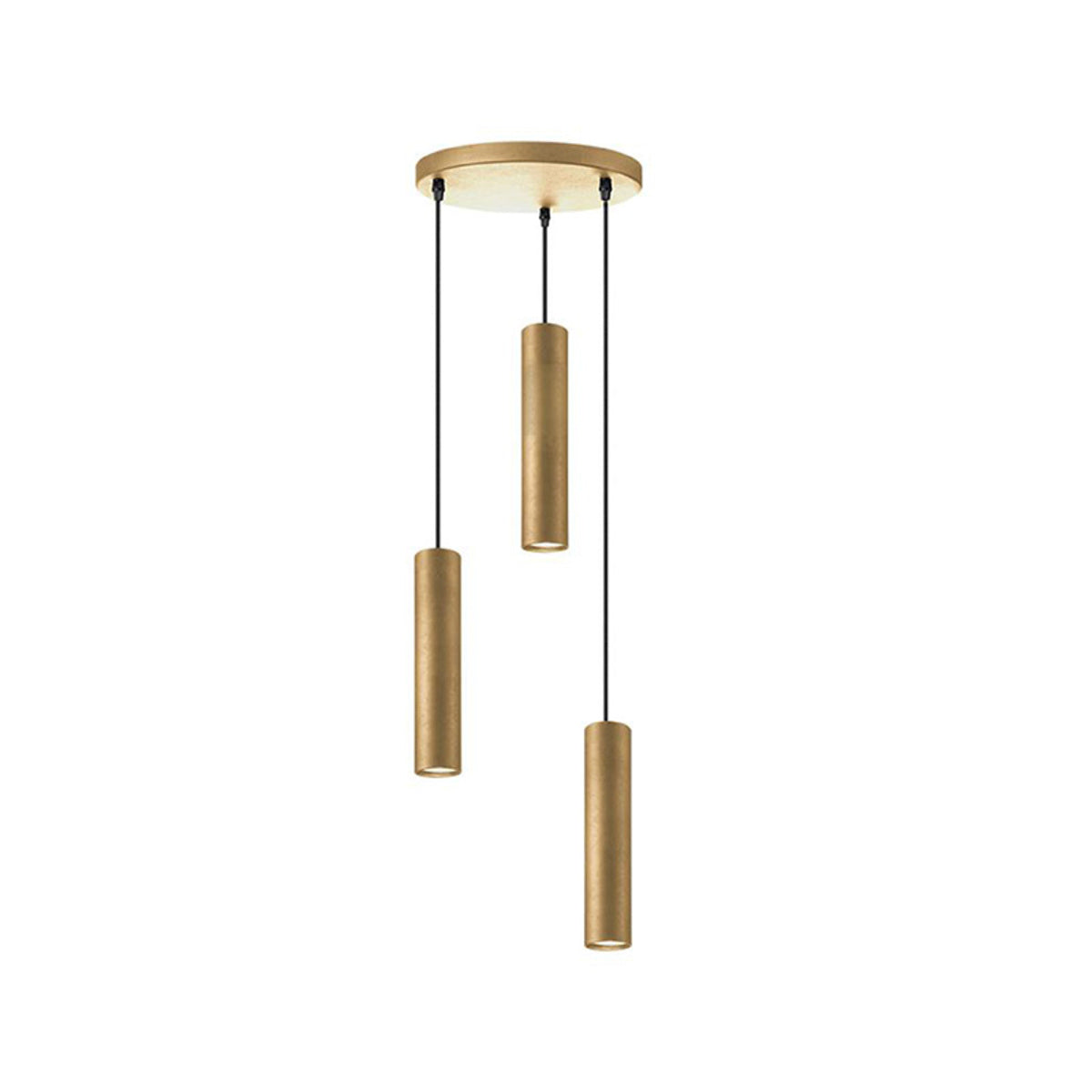 LABEL51 Hanglamp Ferroli - Antiek goud - Metaal - 3-lichts van LABEL51 - laagste prijs offerte van PureWonen