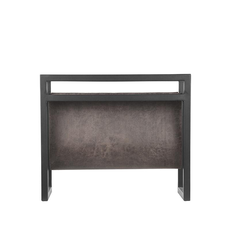 LABEL51 Magazinehouder - Antraciet - Leder van LABEL51 - laagste prijs offerte van PureWonen