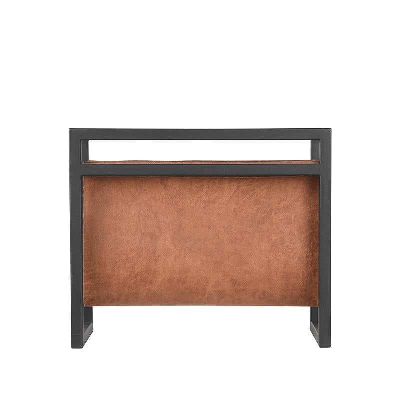 LABEL51 Magazinehouder - Cognac - Leder van LABEL51 – Luxe comfort op maat van PureWonen. Vraag naar de beste prijs.