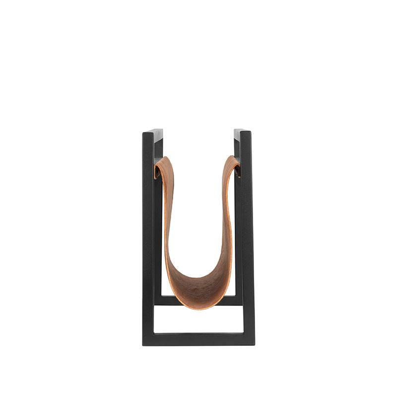 LABEL51 Magazinehouder - Cognac - Leder van LABEL51 – Luxe comfort op maat van PureWonen. Vraag naar de beste prijs.