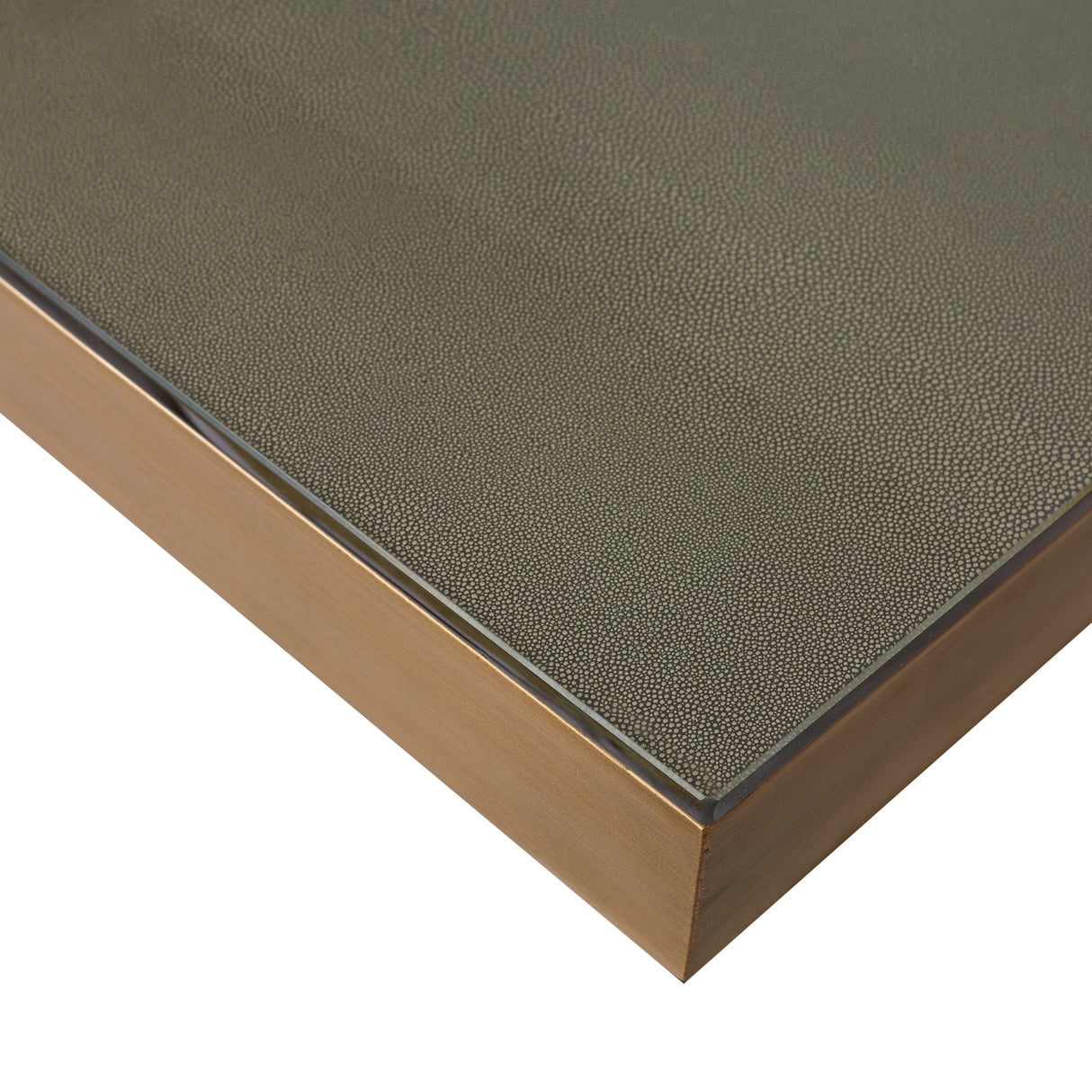 Eettafel Bloomville brass shagreen incl. glass top 230 van Richmond Interiors – Luxe comfort op maat van PureWonen. Vraag naar de beste prijs.