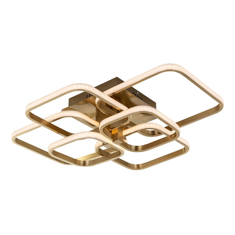 Plafondlamp Cailey (Brushed Gold) van Richmond Interiors – Luxe comfort op maat van PureWonen. Vraag naar de beste prijs.