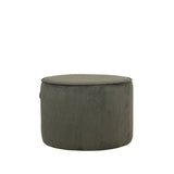 LABEL51 Poef Tibo - Army green - Ribcord van LABEL51 - laagste prijs offerte van PureWonen