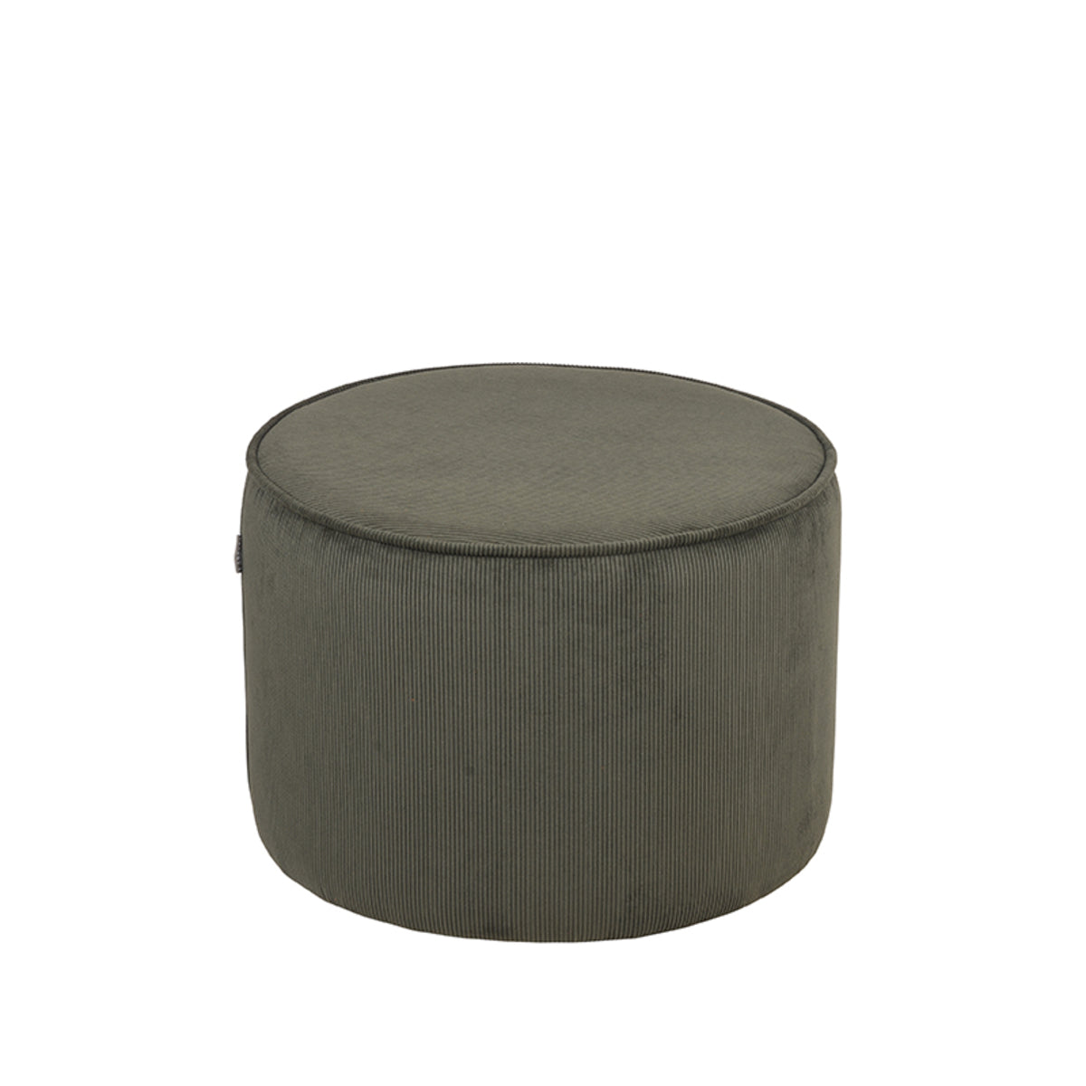 LABEL51 Poef Tibo - Army green - Ribcord van LABEL51 - laagste prijs offerte van PureWonen