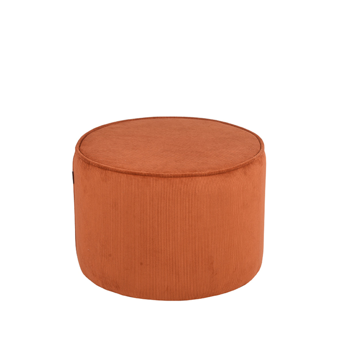 LABEL51 Poef Tibo - Rust - Ribcord van LABEL51 – Luxe comfort op maat van PureWonen. Vraag naar de beste prijs.