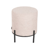 LABEL51 Poef Troy - Naturel - Boucle - M van LABEL51 – Luxe comfort op maat van PureWonen. Vraag naar de beste prijs.