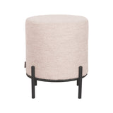 LABEL51 Poef Troy - Naturel - Boucle - M van LABEL51 – Luxe comfort op maat van PureWonen. Vraag naar de beste prijs.