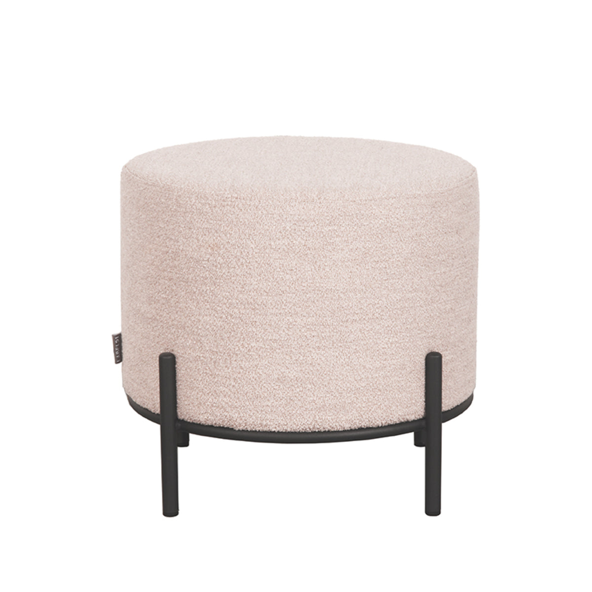 LABEL51 Poef Troy - Naturel - Boucle - L van LABEL51 – Luxe comfort op maat van PureWonen. Vraag naar de beste prijs.
