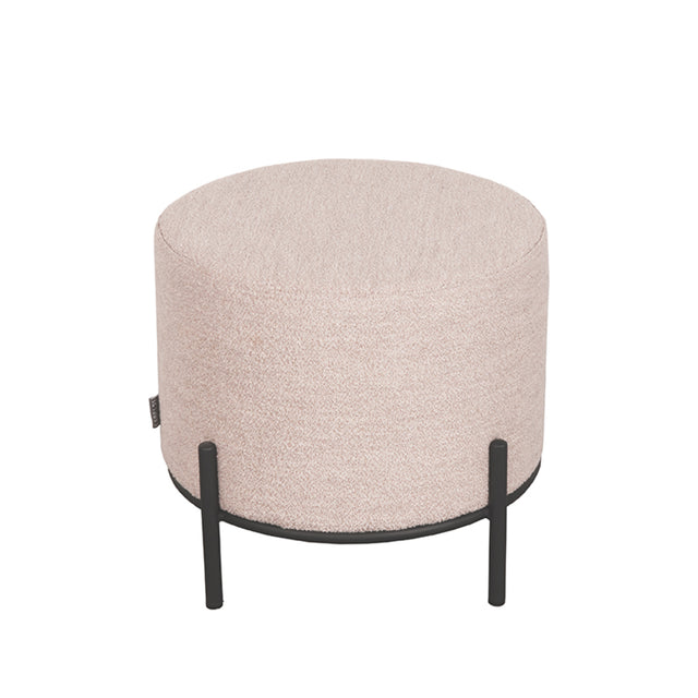 LABEL51 Poef Troy - Naturel - Boucle - L van LABEL51 – Luxe comfort op maat van PureWonen. Vraag naar de beste prijs.