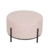 LABEL51 Poef Troy - Naturel - Boucle - XL van LABEL51 – Luxe comfort op maat van PureWonen. Vraag naar de beste prijs.
