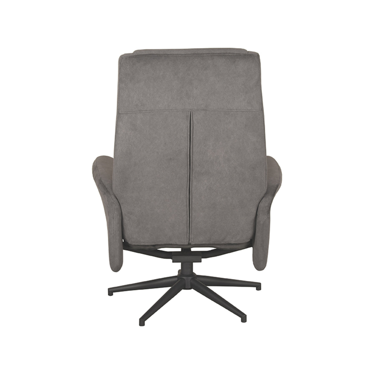 LABEL51 Fauteuil Bergen - Antraciet - Cosmo - Excl. Hocker van LABEL51 – Luxe comfort op maat van PureWonen. Vraag naar de beste prijs.