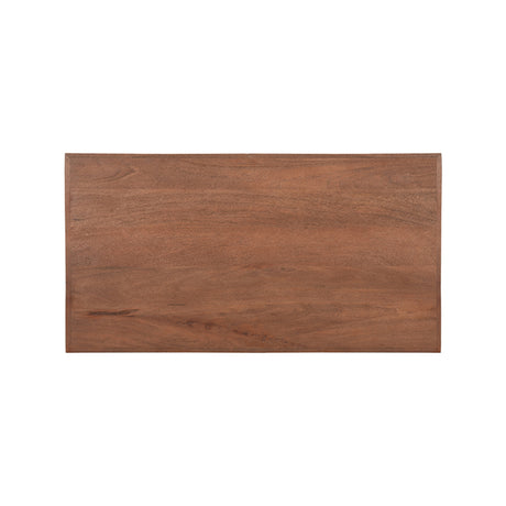 LABEL51 Eetkamertafel Tafelblad Straight Edge - Espresso - Mangohout - 120 cm Straight van LABEL51 – Luxe comfort op maat van PureWonen. Vraag naar de beste prijs.