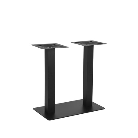 LABEL51 Eetkamertafel Tafelpoot Dubbel - Zwart - Metaal - Dubbel - 71 cm van LABEL51 – Luxe comfort op maat van PureWonen. Vraag naar de beste prijs.