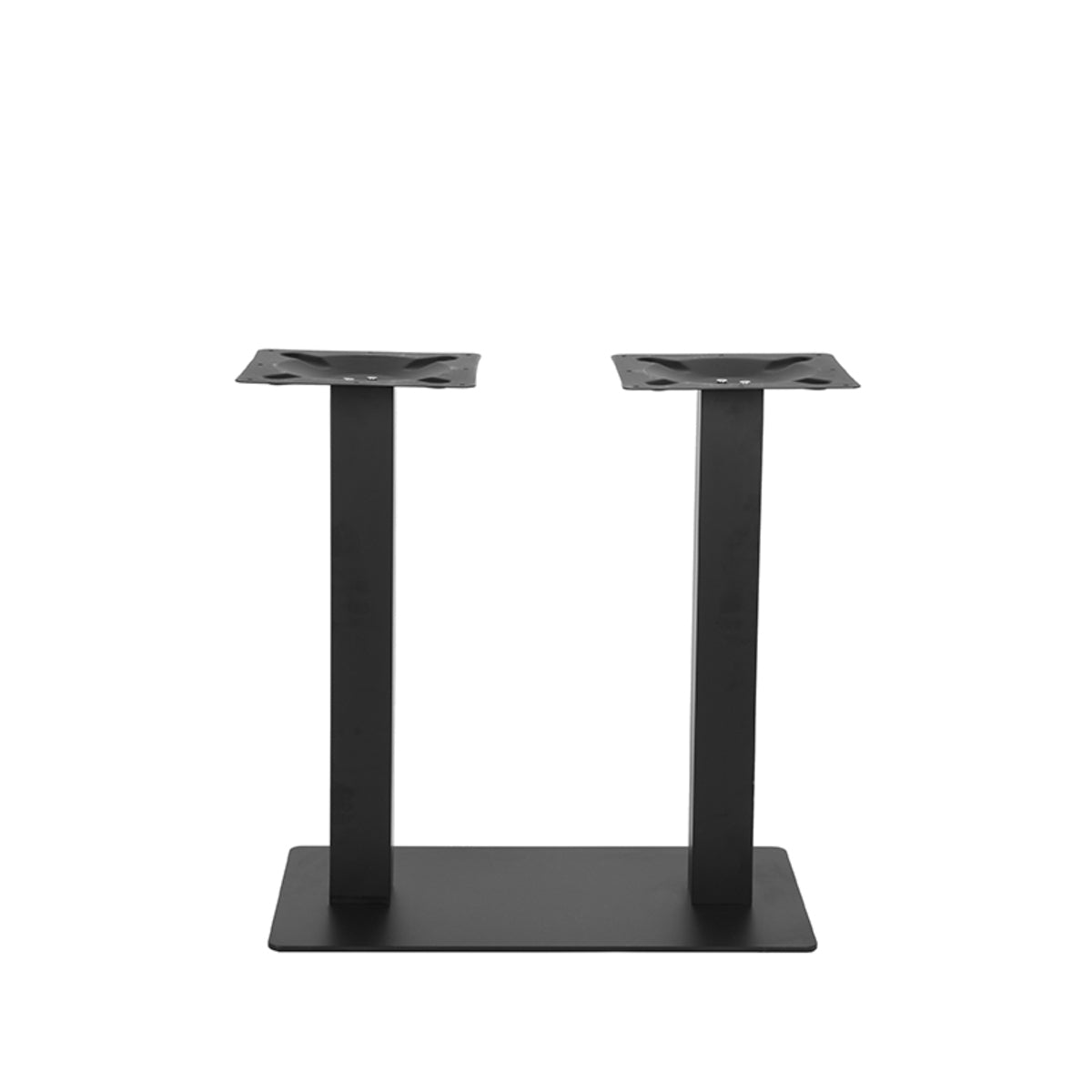 LABEL51 Eetkamertafel Tafelpoot Dubbel - Zwart - Metaal - Dubbel - 71 cm van LABEL51 – Luxe comfort op maat van PureWonen. Vraag naar de beste prijs.