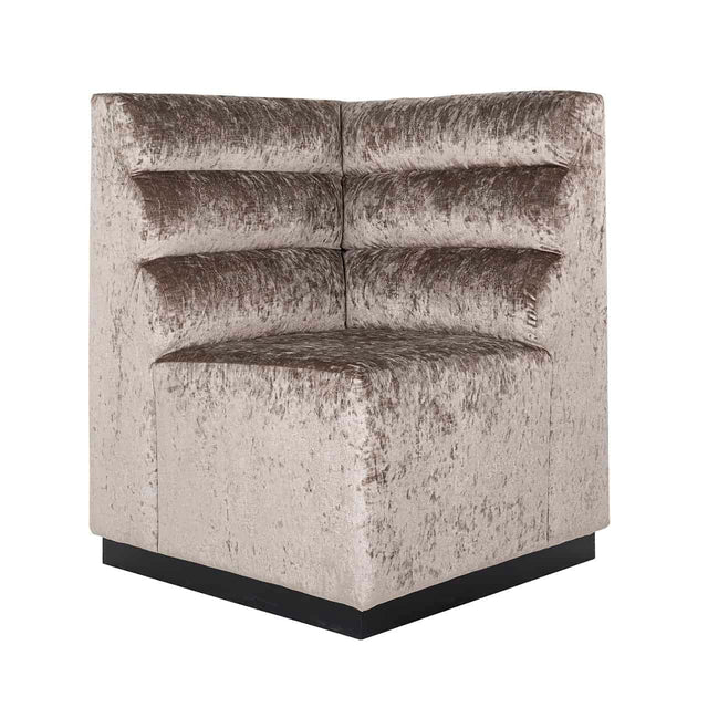 Eetkamer hoekbank Delilah fire retardant van Richmond Interiors – Luxe comfort op maat van PureWonen. Vraag naar de beste prijs.