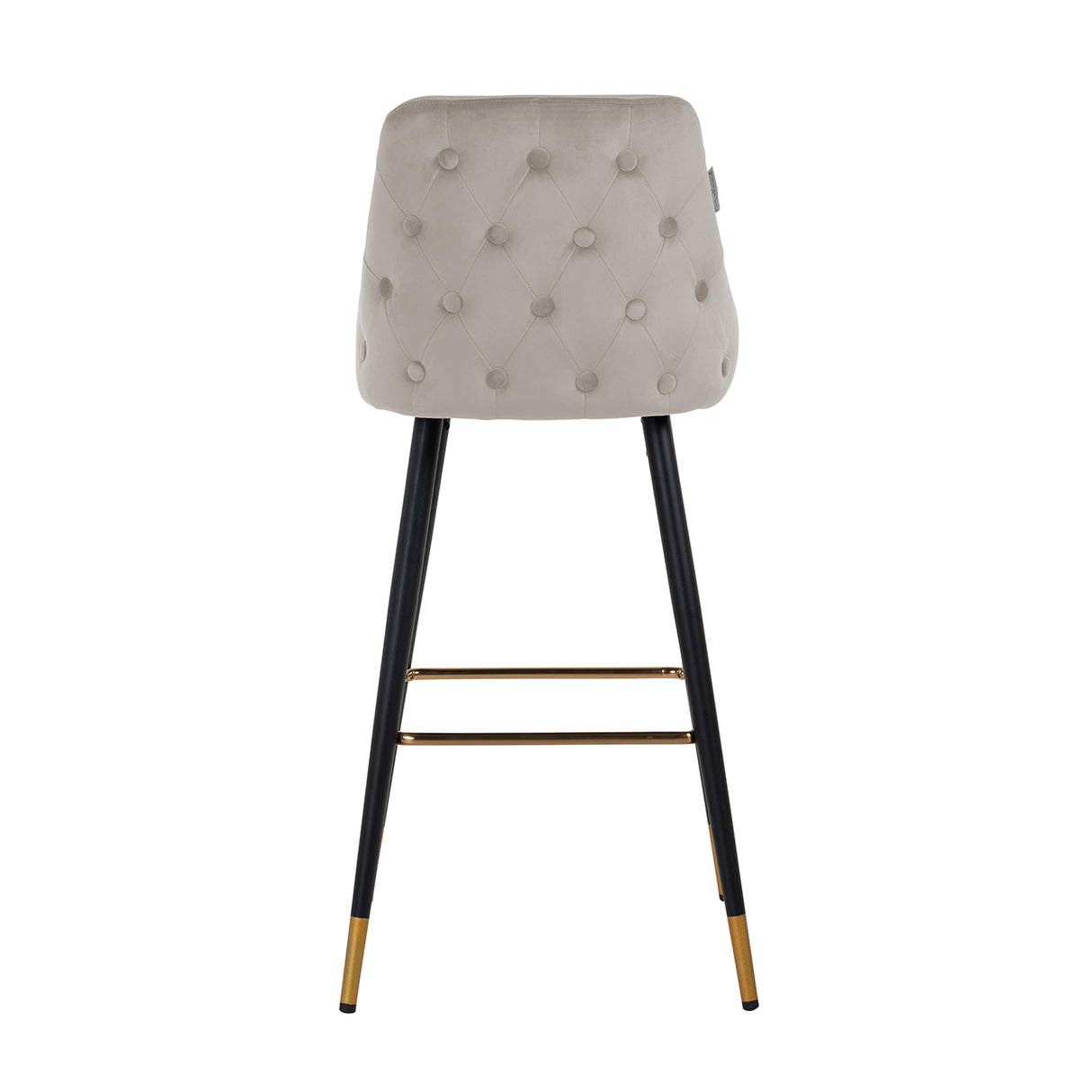 Barstoel Imani khaki velvet (Quartz Khaki 903) van Richmond Interiors – Luxe comfort op maat van PureWonen. Vraag naar de beste prijs.