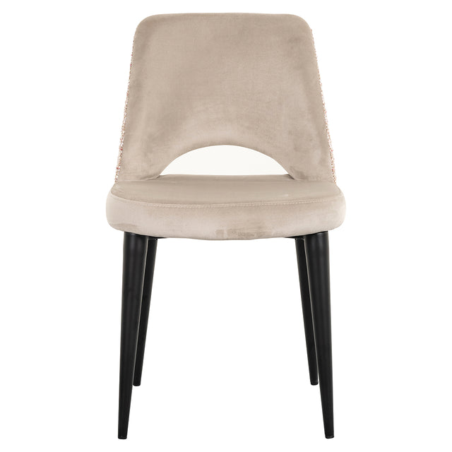 Stoel Tabitha trendy rose / quartz khaki (Be trendy 1673 rose) van Richmond Interiors – Luxe comfort op maat van PureWonen. Vraag naar de beste prijs.
