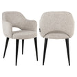 Eetkamerstoel Giovanna natural fancy fire retardant van Richmond Interiors – Luxe comfort op maat van PureWonen. Vraag naar de beste prijs.