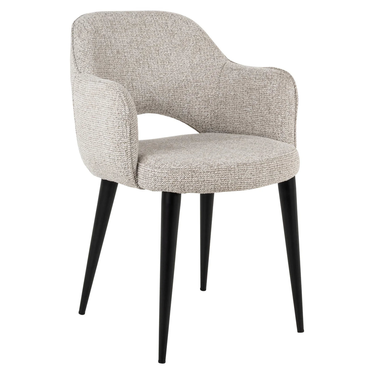 Eetkamerstoel Giovanna natural fancy fire retardant van Richmond Interiors – Luxe comfort op maat van PureWonen. Vraag naar de beste prijs.