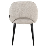 Eetkamerstoel Giovanna natural fancy fire retardant van Richmond Interiors – Luxe comfort op maat van PureWonen. Vraag naar de beste prijs.