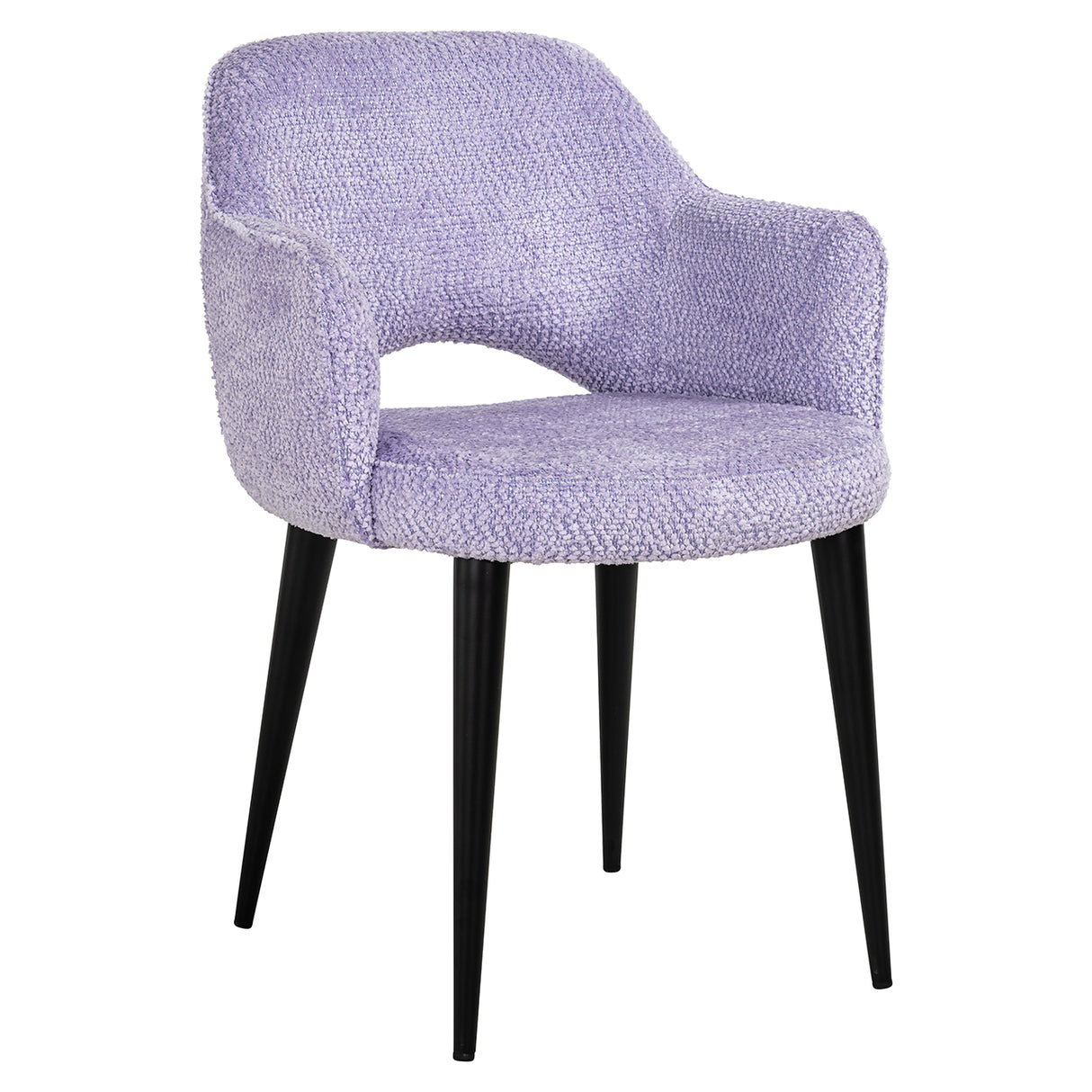 Stoel Giovanna lovely lavender (Be lovely 95 lavender) van Richmond Interiors – Luxe comfort op maat van PureWonen. Vraag naar de beste prijs.