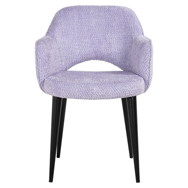 Stoel Giovanna lovely lavender (Be lovely 95 lavender) van Richmond Interiors – Luxe comfort op maat van PureWonen. Vraag naar de beste prijs.