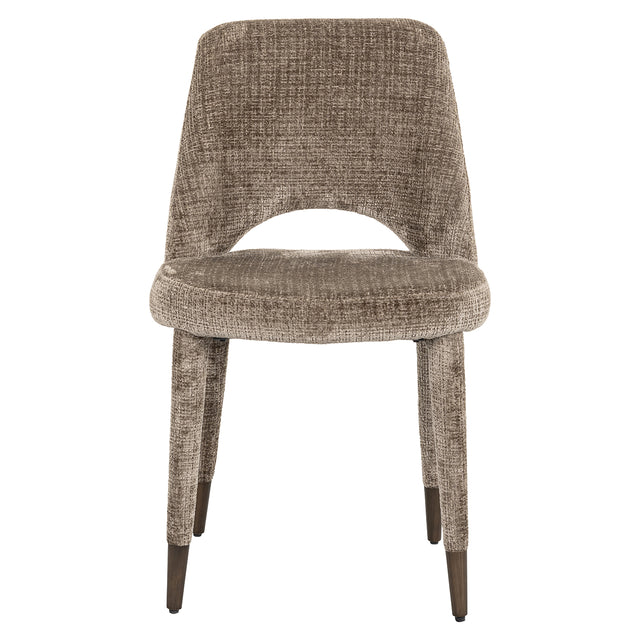 Eetkamerstoel Cecilia stone chenille fire retardant (Niagara 104 Stone Chenille) van Richmond Interiors – Luxe comfort op maat van PureWonen. Vraag naar de beste prijs.