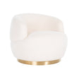 Draaifauteuil Teddy white furry (Himalaya 900 white furry) van Richmond Interiors – Luxe comfort op maat van PureWonen. Vraag naar de beste prijs.