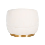 Draaifauteuil Teddy white furry (Himalaya 900 white furry) van Richmond Interiors – Luxe comfort op maat van PureWonen. Vraag naar de beste prijs.