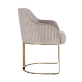 Stoel Hadley khaki velvet fire retardant (FR-Quartz 903 Khaki) van Richmond Interiors – Luxe comfort op maat van PureWonen. Vraag naar de beste prijs.