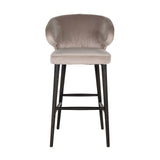 Barstoel Indigo khaki velvet (Quartz Khaki 903) van Richmond Interiors – Luxe comfort op maat van PureWonen. Vraag naar de beste prijs.
