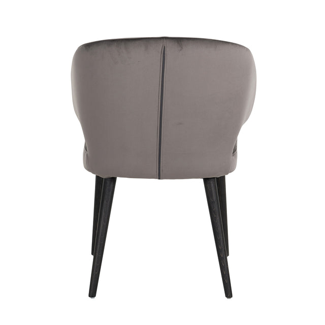 Stoel Indigo stone velvet (Quartz Stone 101) van Richmond Interiors – Luxe comfort op maat van PureWonen. Vraag naar de beste prijs.