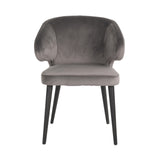 Stoel Indigo stone velvet (Quartz Stone 101) van Richmond Interiors – Luxe comfort op maat van PureWonen. Vraag naar de beste prijs.