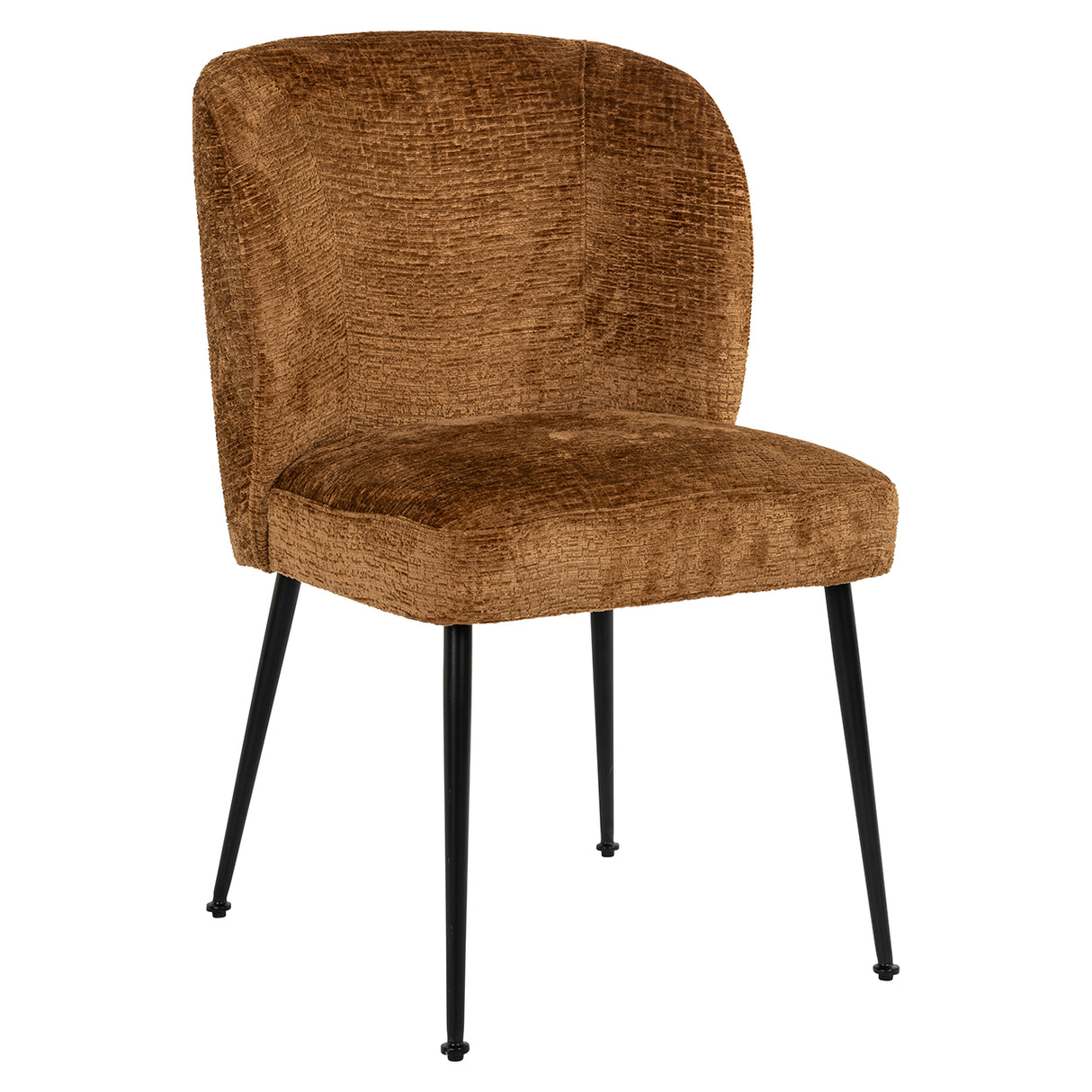Eetkamerstoel Fallon cognac fusion (Fusion cognac 28) van Richmond Interiors – Luxe comfort op maat van PureWonen. Vraag naar de beste prijs.